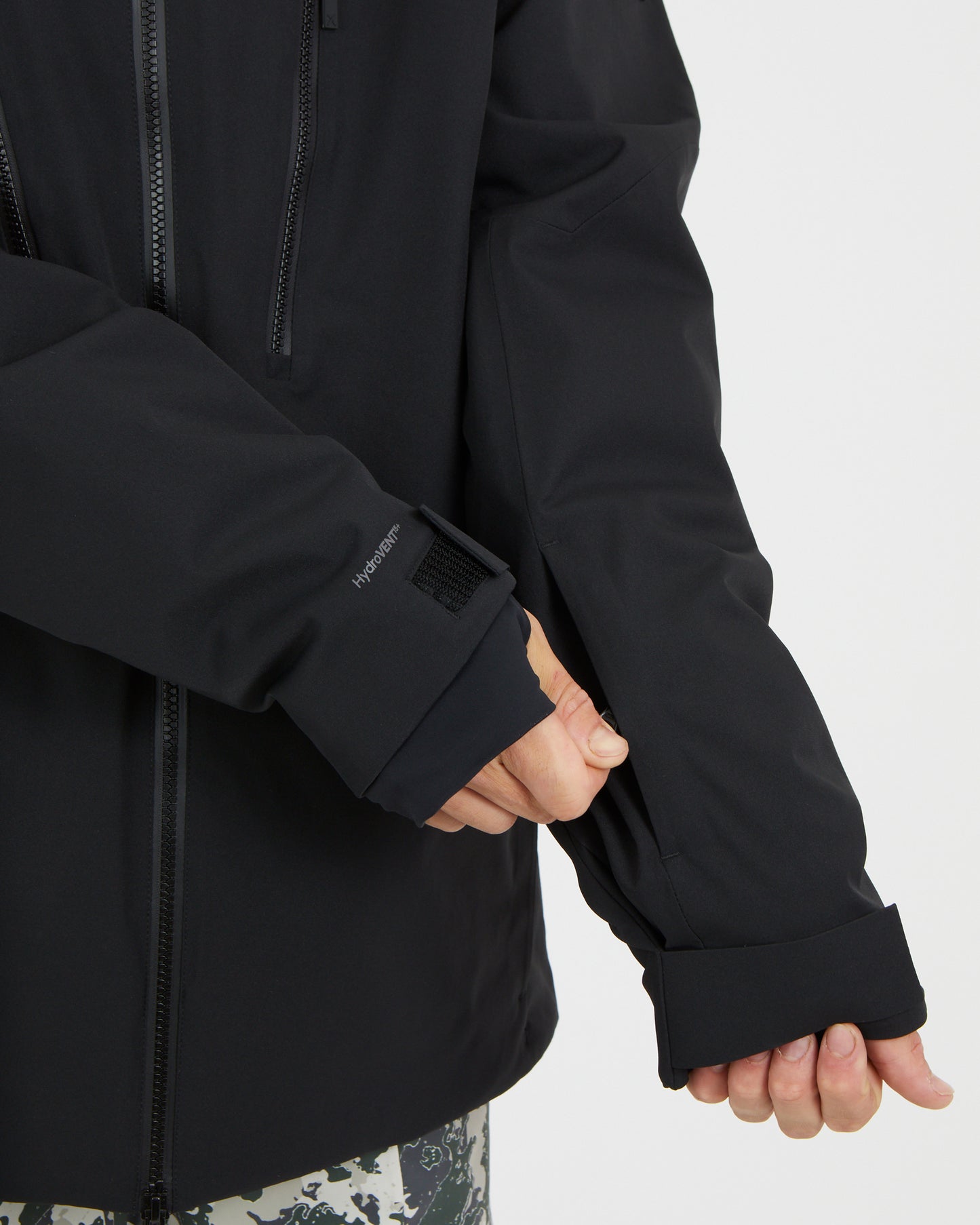 Exposure Mens Snow Jacket Black