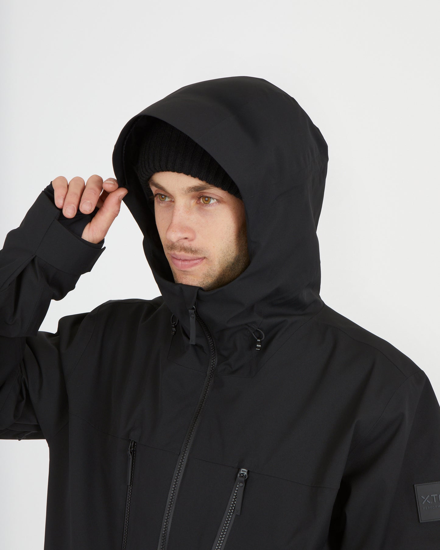 Exposure Mens Snow Jacket Black