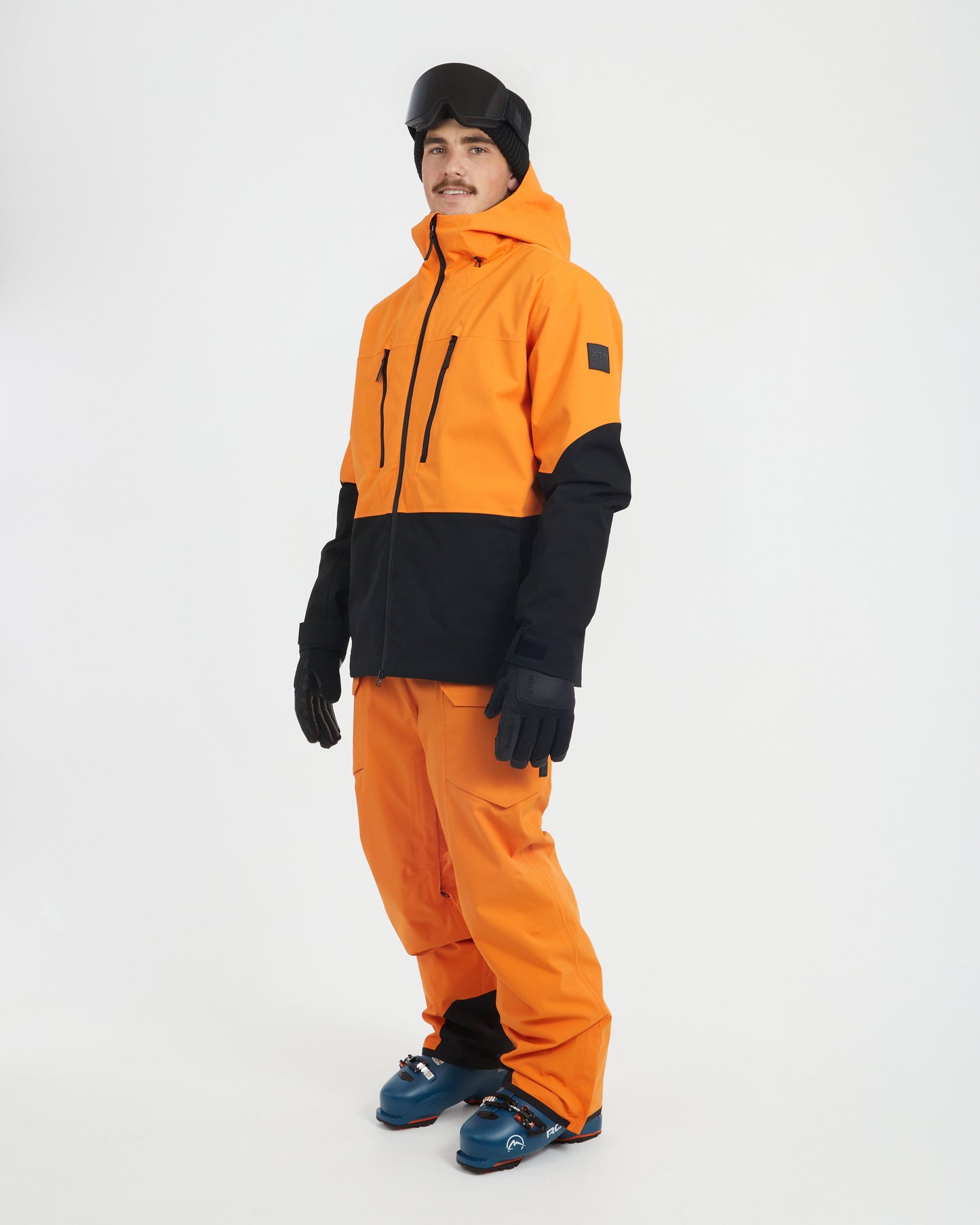 Exposure Mens Snow Jacket Vivid Orange