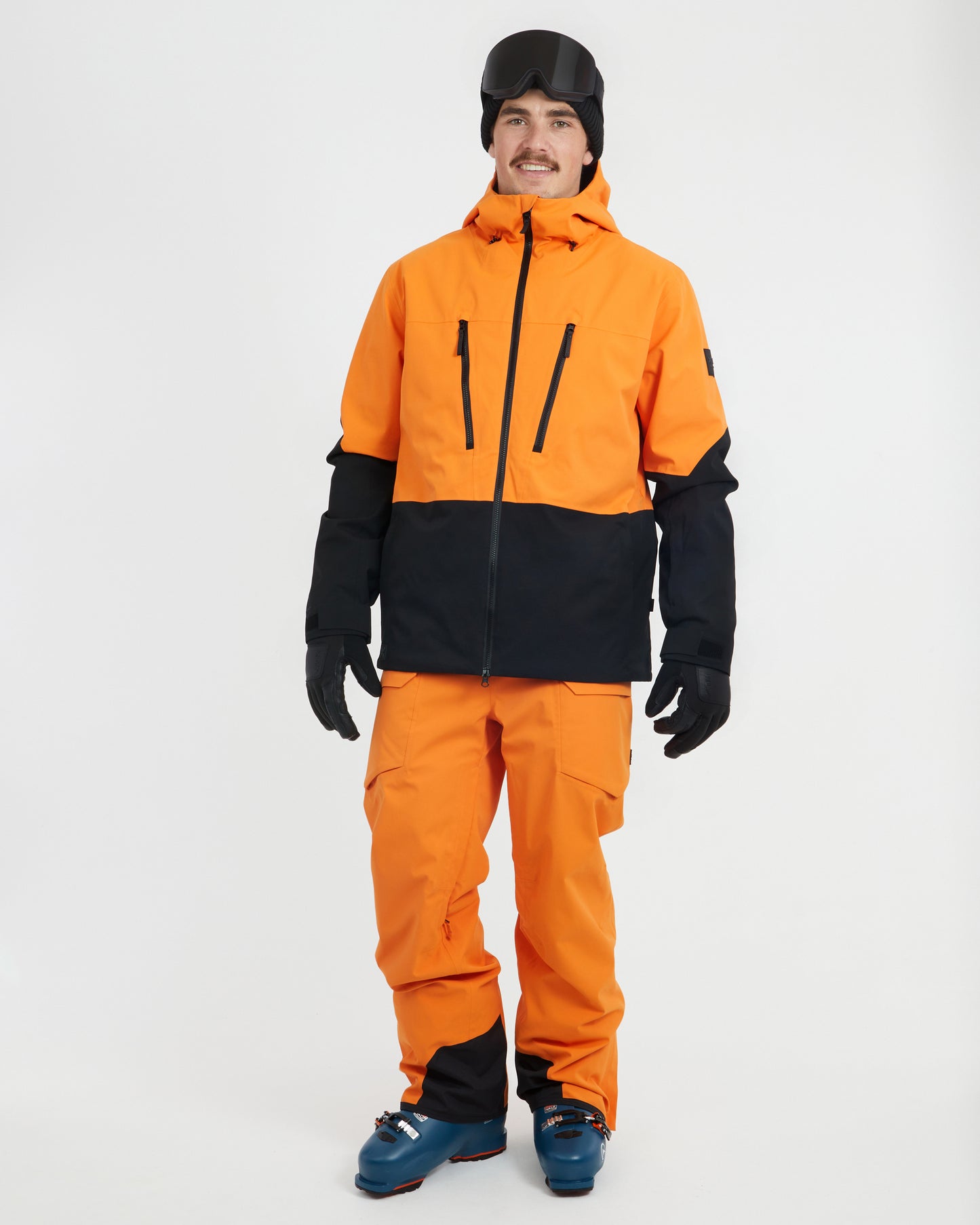 Exposure Mens Snow Jacket Vivid Orange