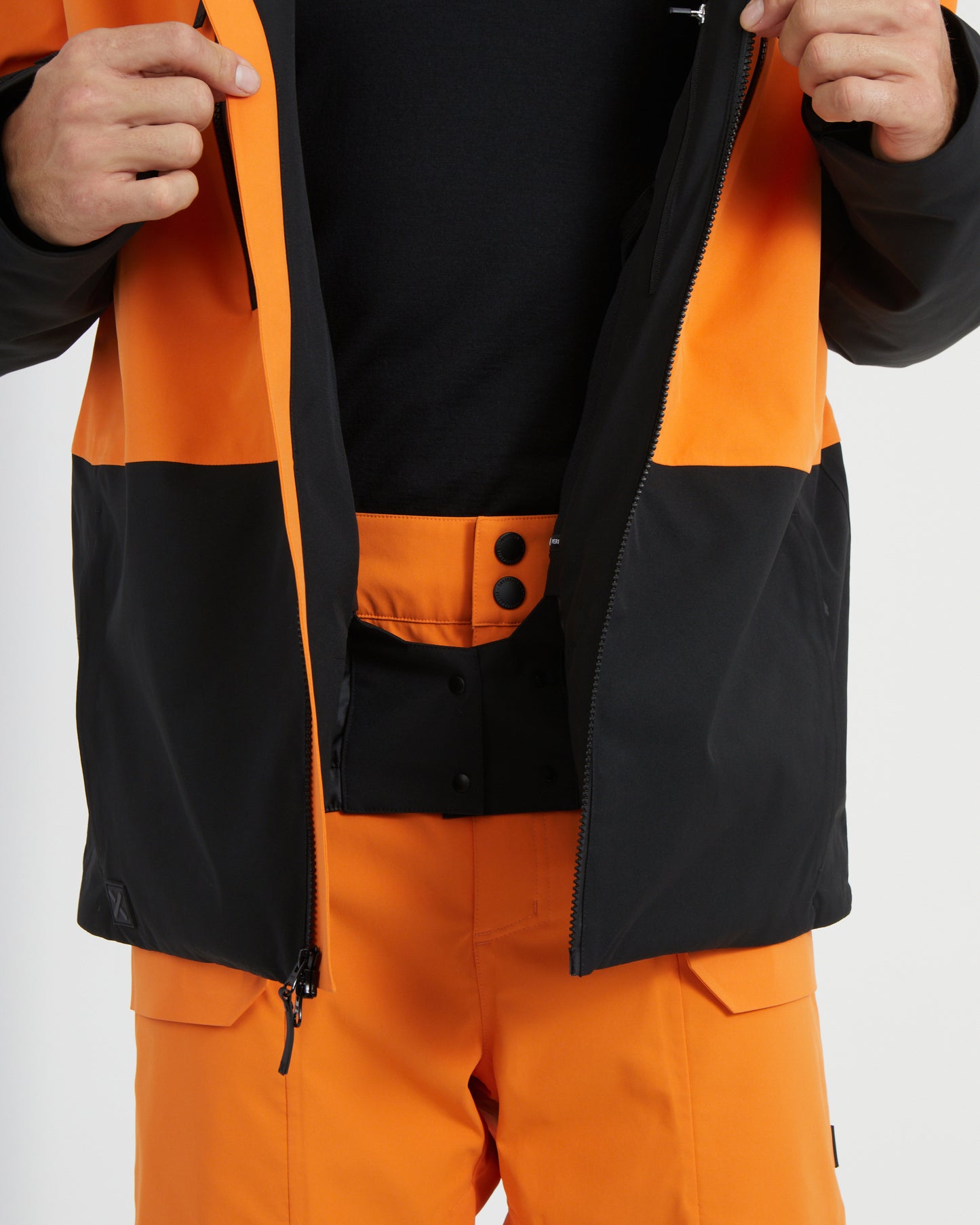 Exposure Mens Snow Jacket Vivid Orange