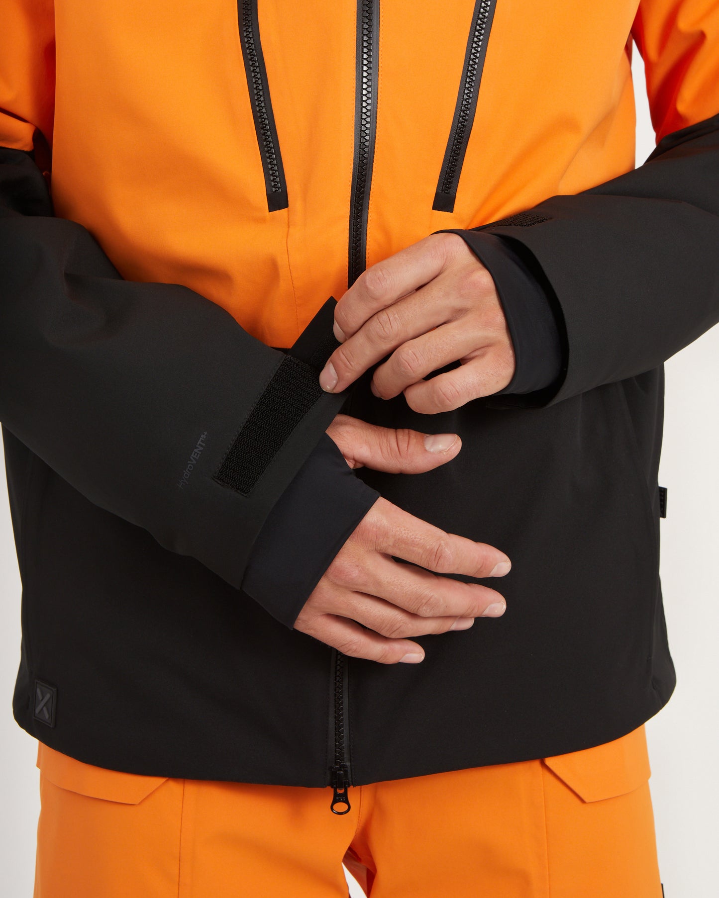 Exposure Mens Snow Jacket Vivid Orange