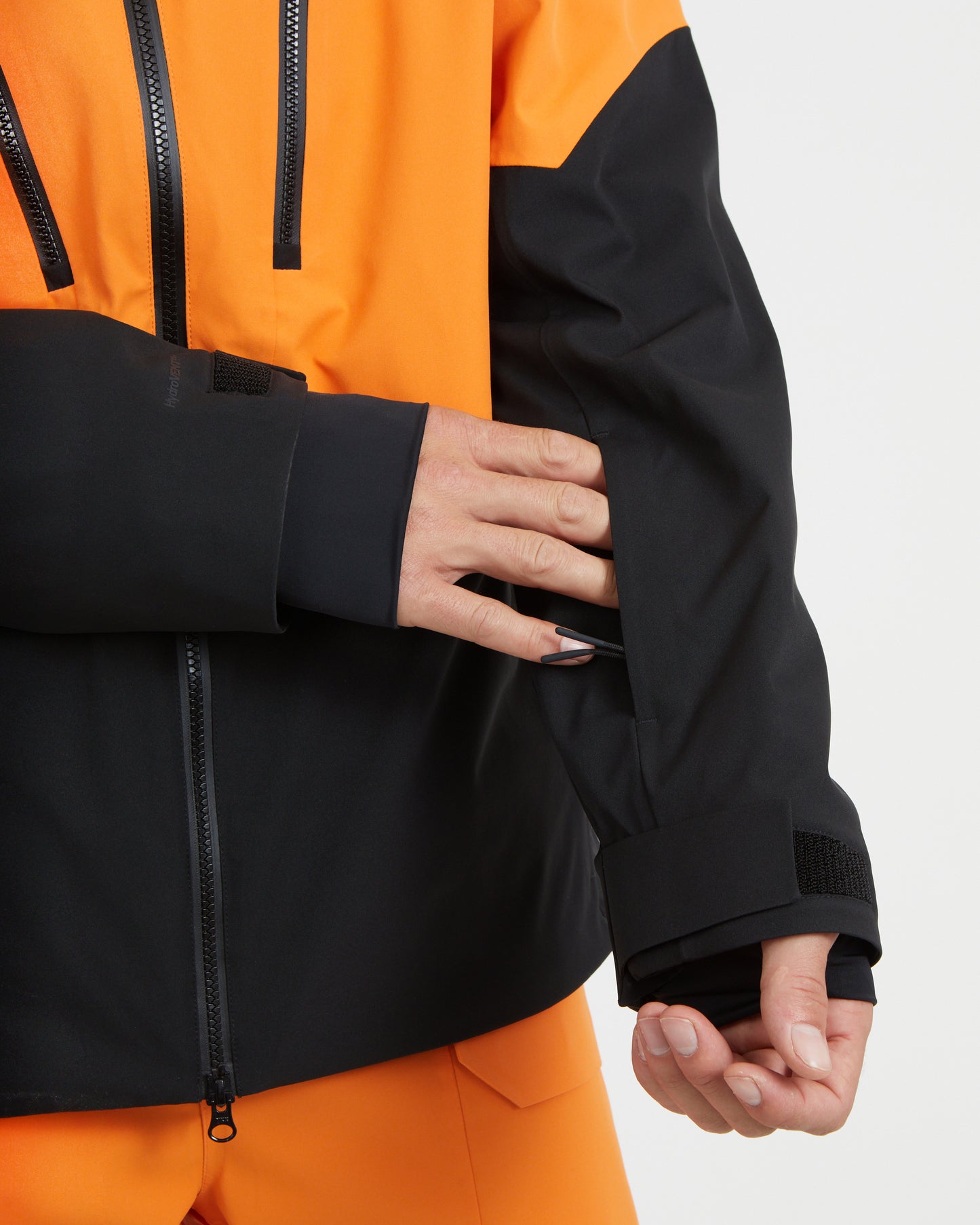 Exposure Mens Snow Jacket Vivid Orange