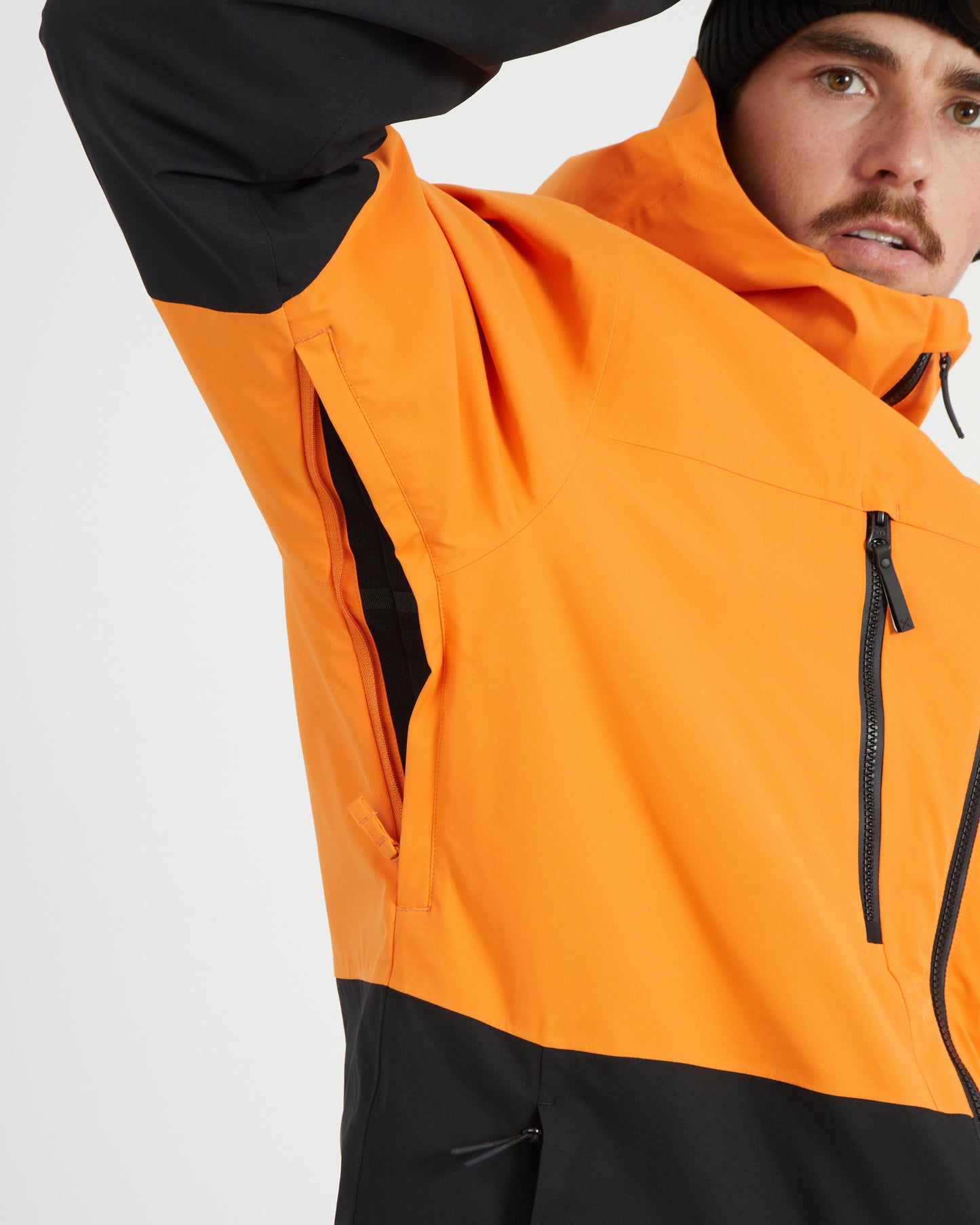 Exposure Mens Snow Jacket Vivid Orange