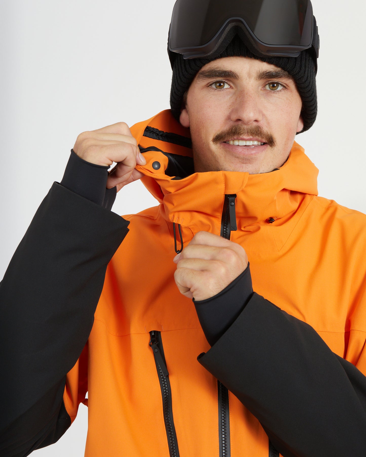 Exposure Mens Snow Jacket Vivid Orange