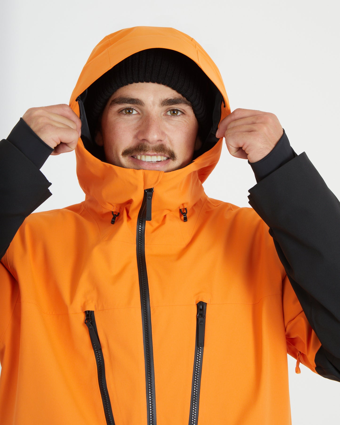 Exposure Mens Snow Jacket Vivid Orange