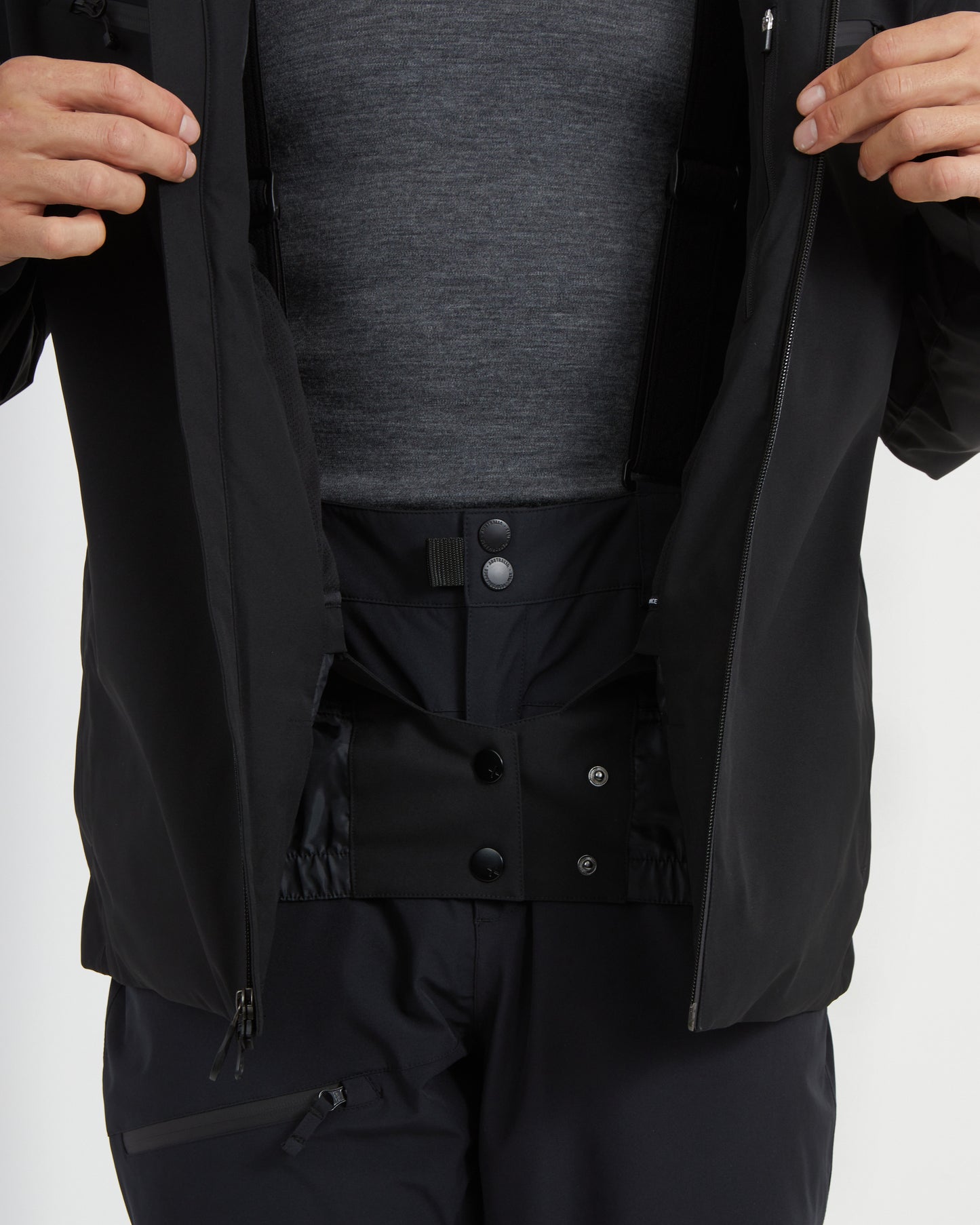 Quantum Mens Snow Jacket Black