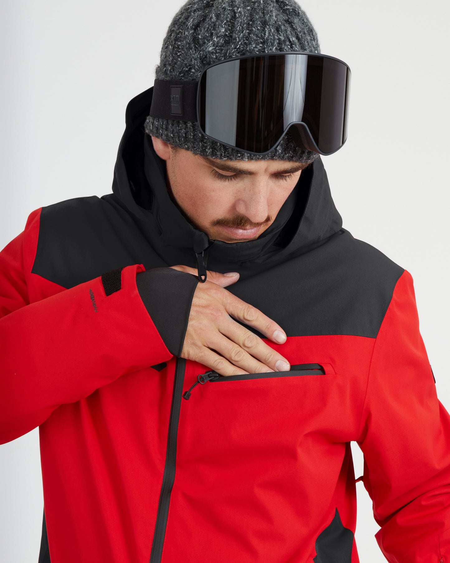 Quantum Mens Snow Jacket Crimson Red