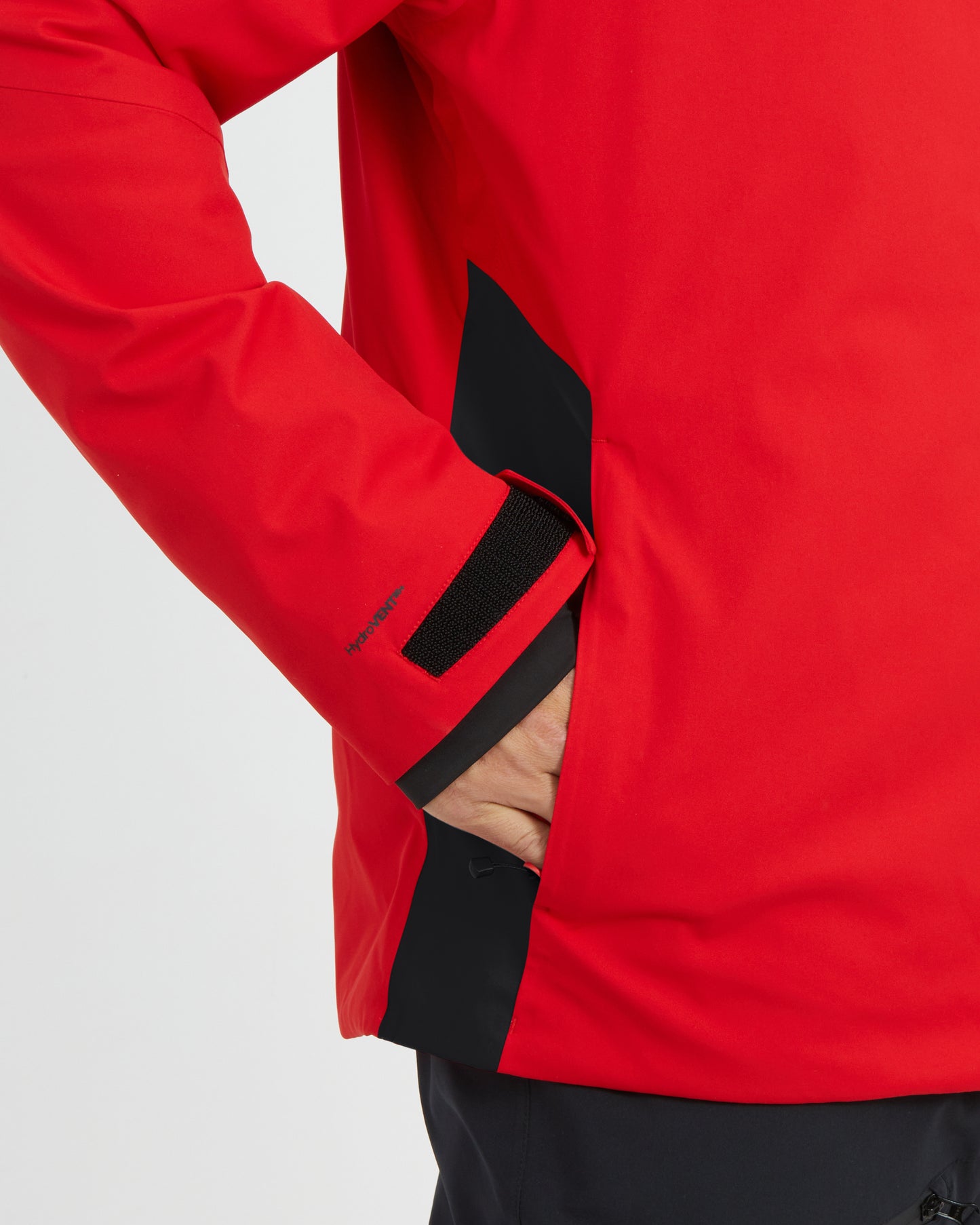 Quantum Mens Snow Jacket Crimson Red