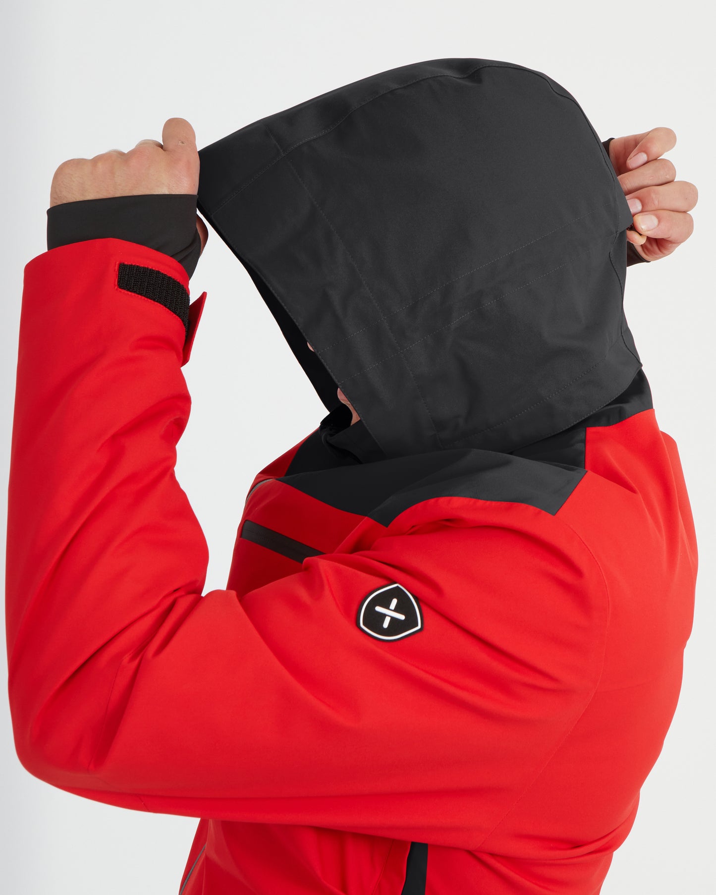 Quantum Mens Snow Jacket Crimson Red