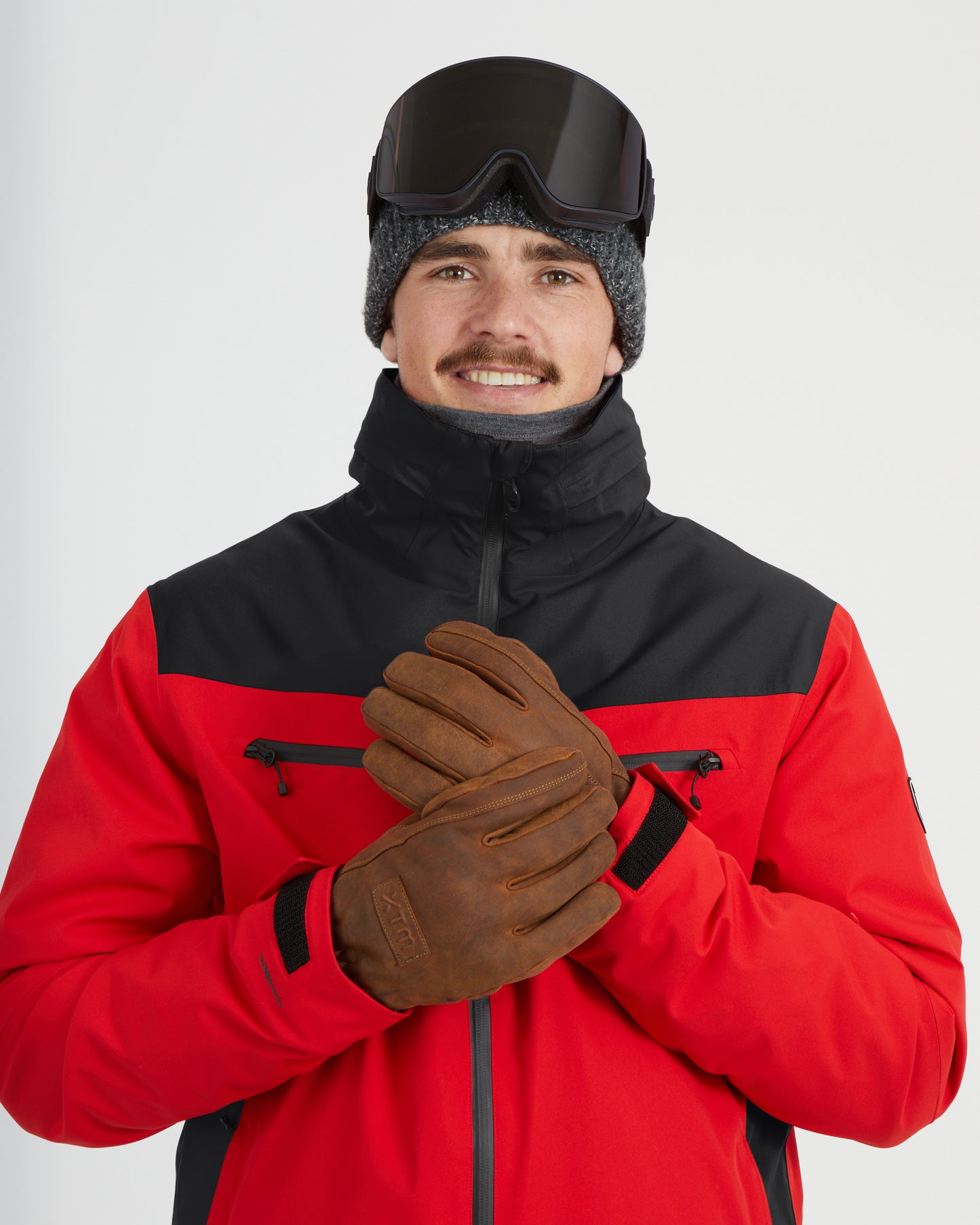 Quantum Mens Snow Jacket Crimson Red
