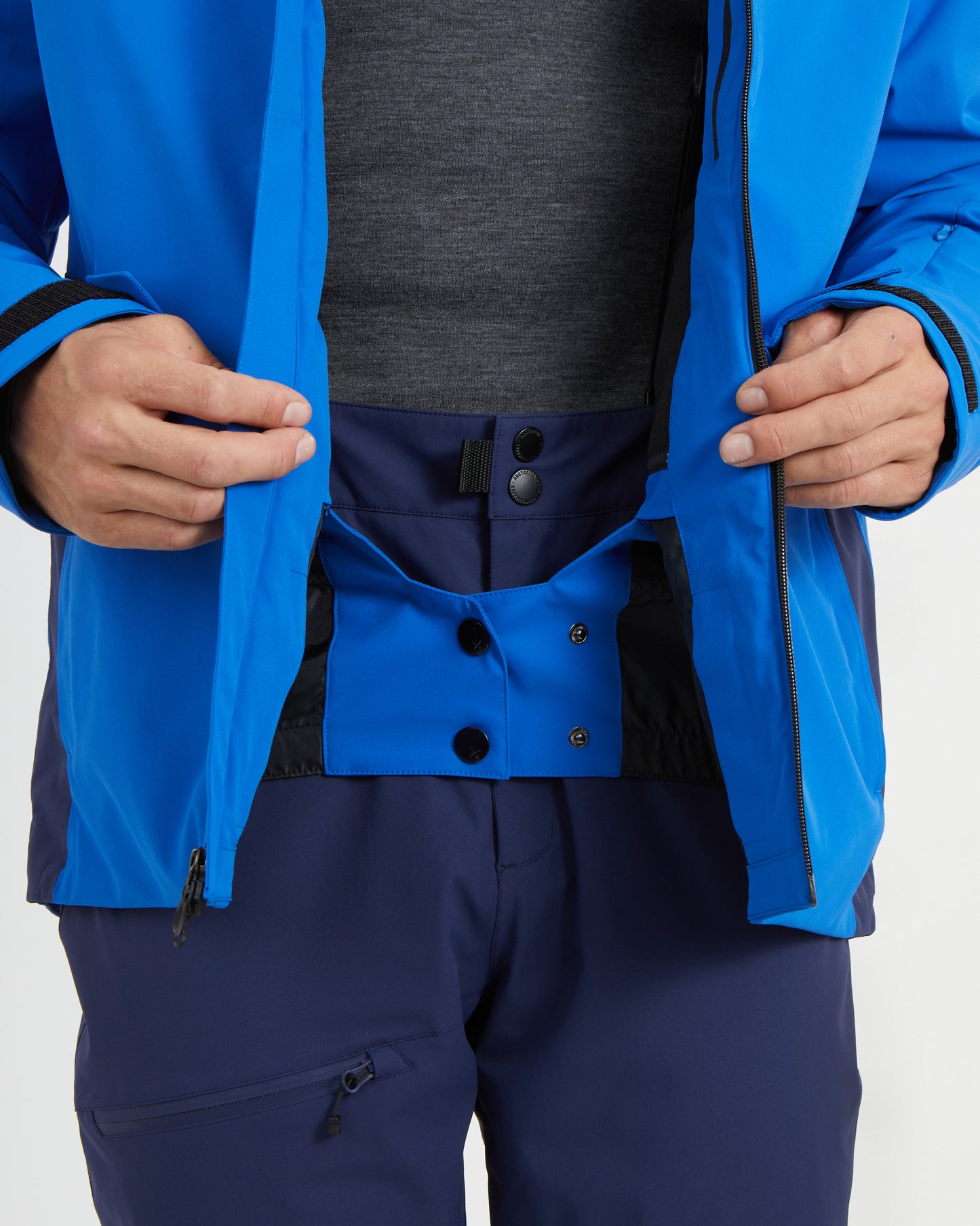 Quantum Mens Snow Jacket Marine Blue