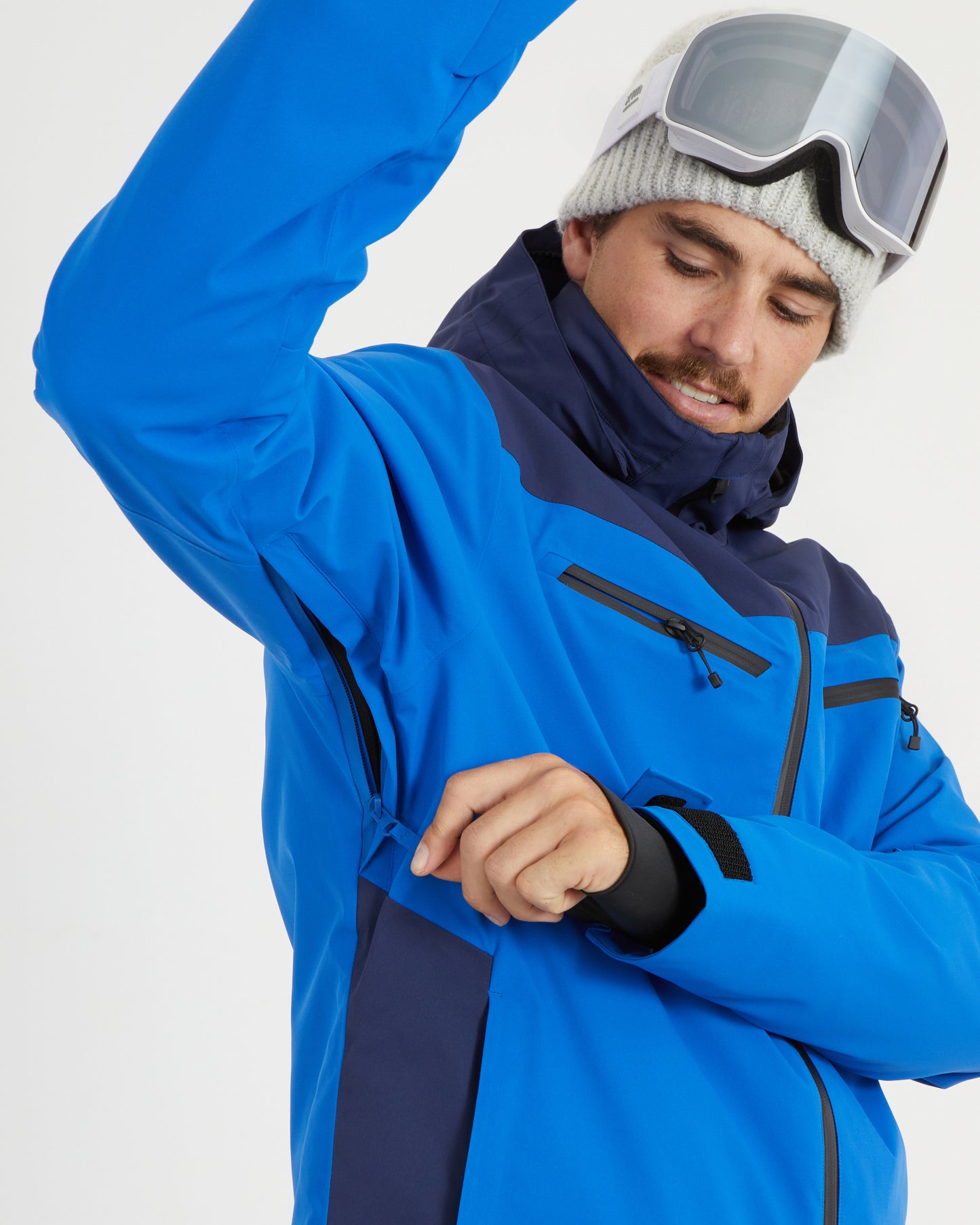 Quantum Mens Snow Jacket Marine Blue