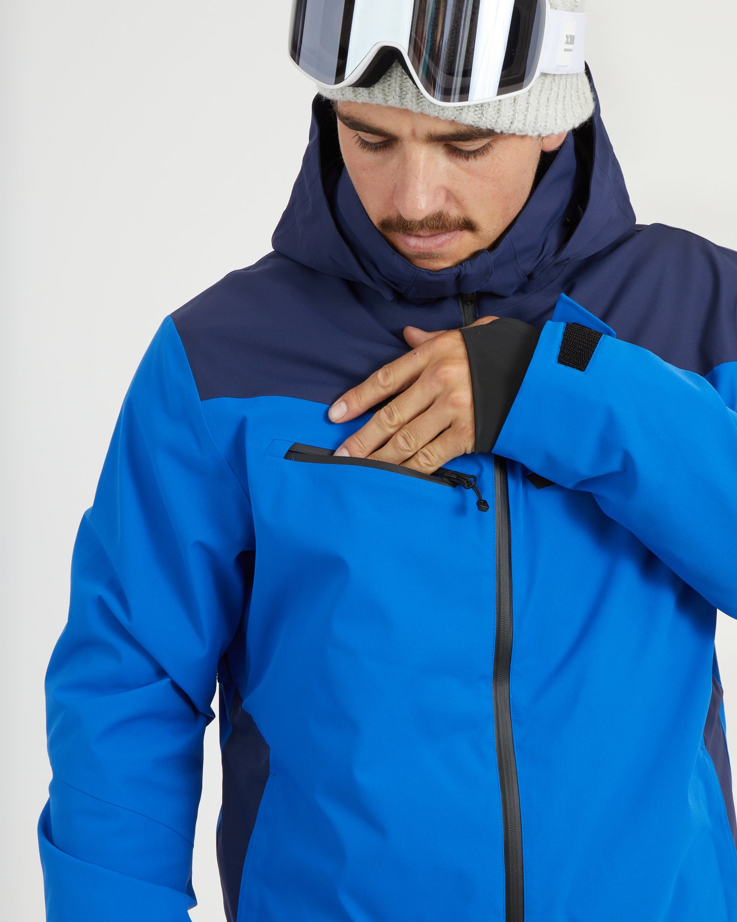 Quantum Mens Snow Jacket Marine Blue