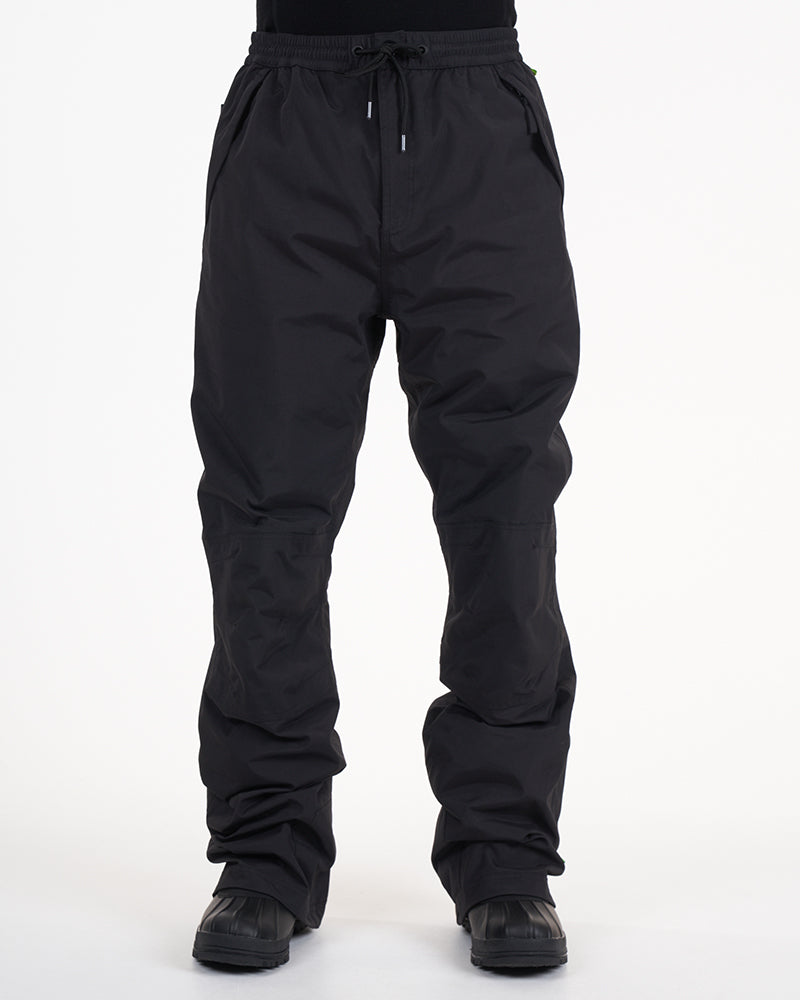 PLUS SIZE Unisex Rental Snowplay Pants Black